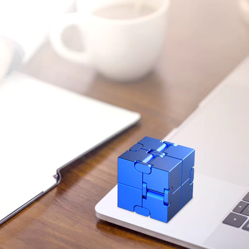 Magic Cube Stress Relief Toy Infinity Cube Portable Educational Toys Decompress Relax Toys for Children Adults Christmas Gift