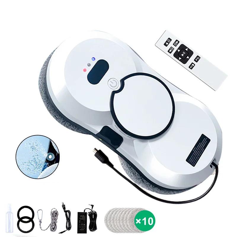 Water Spray Window Cleaning Robot Intelligent High-Rise Double-Sided Brushless Motor Glass Cleaner Spray Type