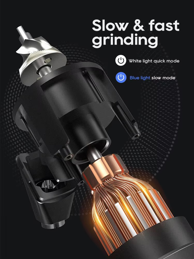 G5 48Mm Conical Burr Electric Coffee Grinder Compact Portable Coffee Bean Mill Kitchen for Espresso Turkish Coffee