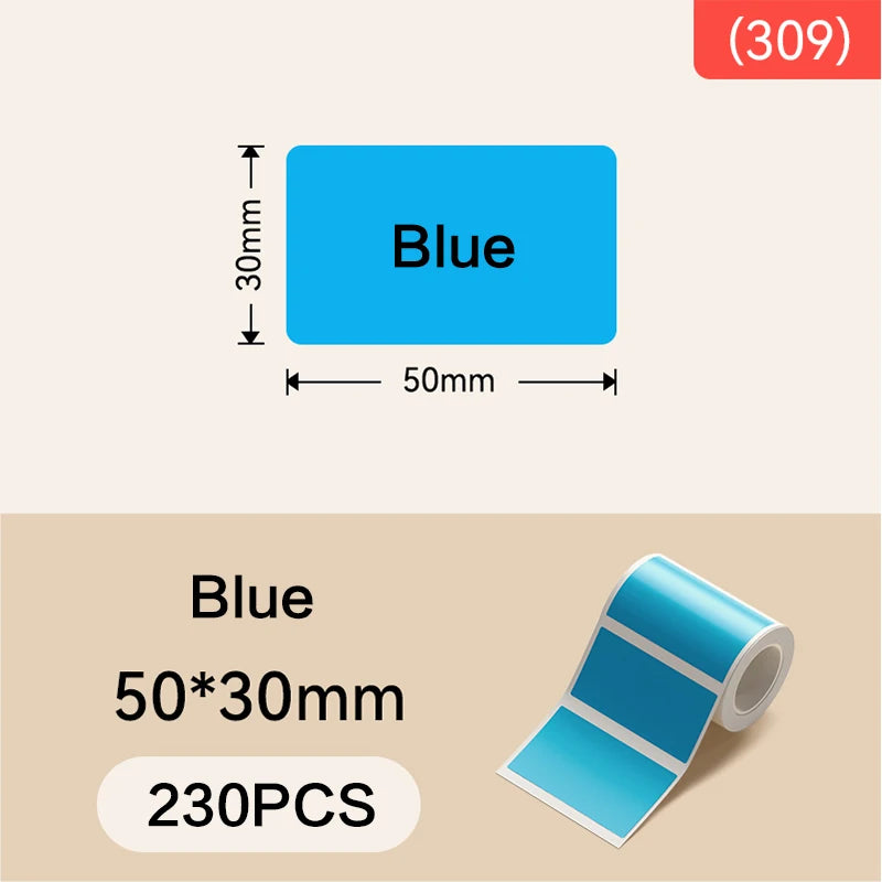 Thermal Printer Kitchen Frozen Label Paper Resistant to Low Temperatures down To-18°C Sticker Roll for B1 B21 B203 Label