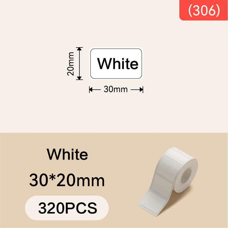 Thermal Printer Kitchen Frozen Label Paper Resistant to Low Temperatures down To-18°C Sticker Roll for B1 B21 B203 Label