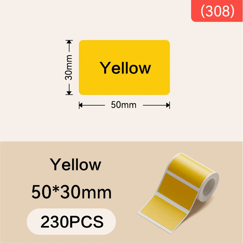 Thermal Printer Kitchen Frozen Label Paper Resistant to Low Temperatures down To-18°C Sticker Roll for B1 B21 B203 Label