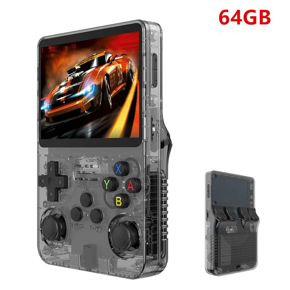 R36S Retro Handheld Video Game Console Linux System 3.5 Inch IPS Screen Portable Pocket Video Player 128GB Games Boy Gift
