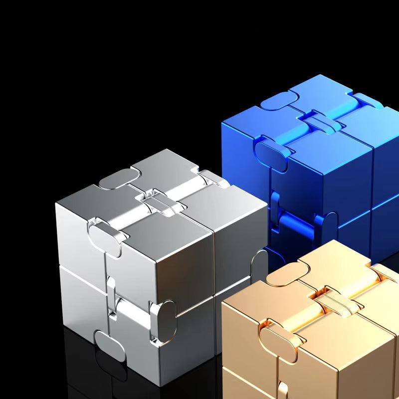 Magic Cube Stress Relief Toy Infinity Cube Portable Educational Toys Decompress Relax Toys for Children Adults Christmas Gift