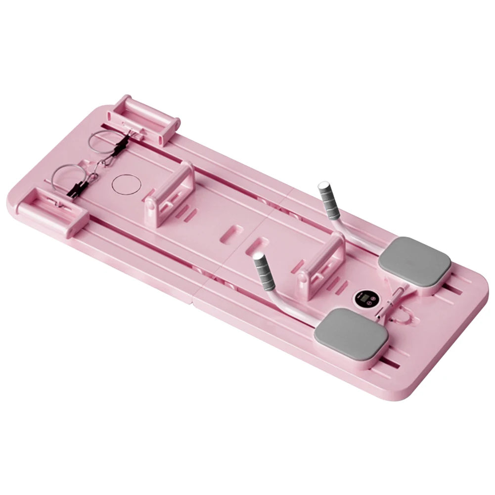 Abdominal Exercise Board Fitness Board with Mat & Counter Push up Board Multifunctional Full-Body Workout Machine for Men Women
