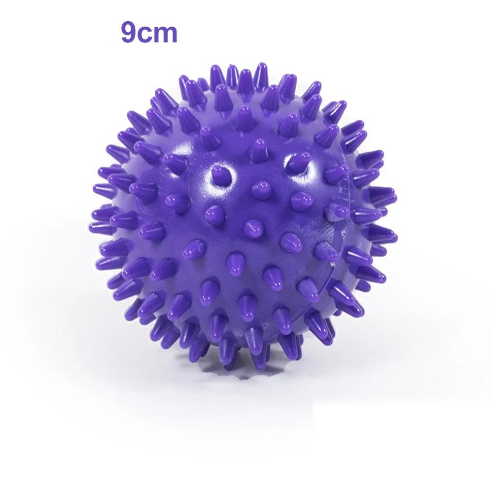 Fitness Pilates Foam Roller Blocks Suit Yoga Column Massage Relax Ball Yoga Stick for Back Waist Arm Leg Foot Massage Trainer