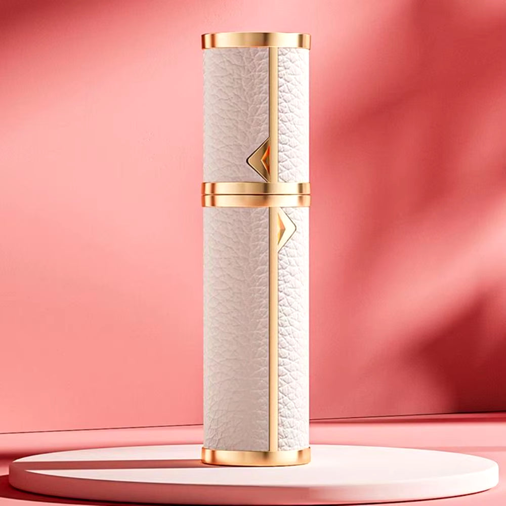 5Ml Leather Bottom Filling Refillable Perfume Atomizer for Travel Cologne Atomizer Spray Bottle Fine Mist Luxury Gift Fragrance