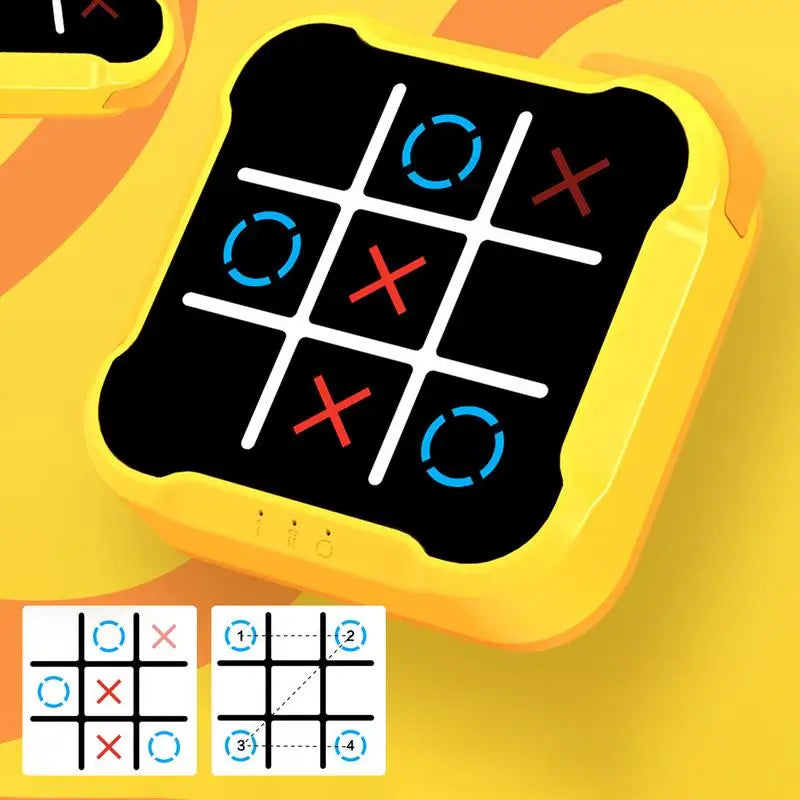 Tic-Tac-Toe Board Game Children'S Electronic Toys Chess Board Board Games Chess Board Game Chess Set Portable for Adults Kids