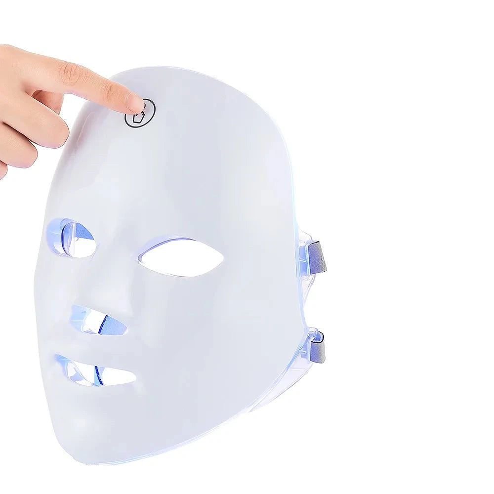 Face and Neck Beauty Machine LED Skin Care Massager
