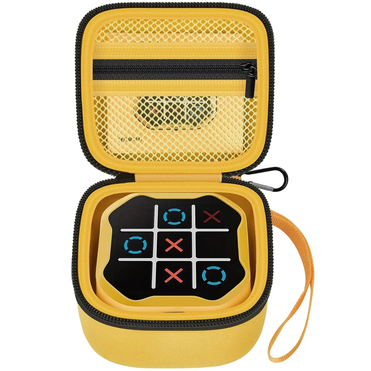 Case Compatible with Giiker Tic Tac Toe Bolt Game 3-In-1 Handheld Puzzle Game Console, Fidget Toys Board Games Storage Organizer
