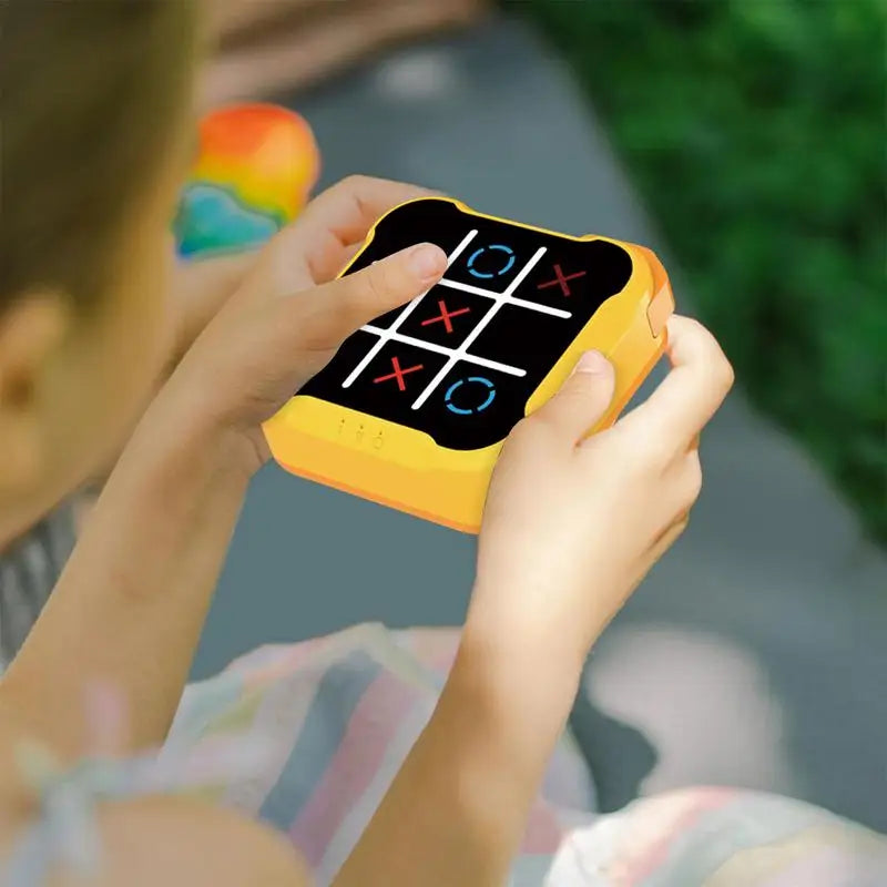 Tic-Tac-Toe Board Game Children'S Electronic Toys Chess Board Board Games Chess Board Game Chess Set Portable for Adults Kids