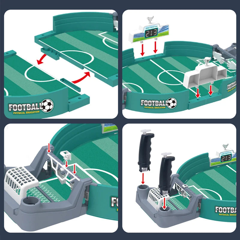 Table Football Game Board Match Toys for Kids Soccer Desktop Parent-Child Interactive Intellectual Competitive Mini Soccer Games