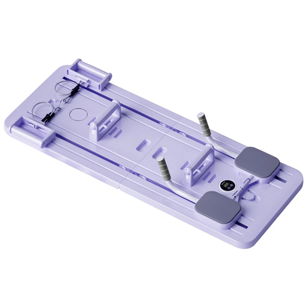 Abdominal Exercise Board Fitness Board with Mat & Counter Push up Board Multifunctional Full-Body Workout Machine for Men Women