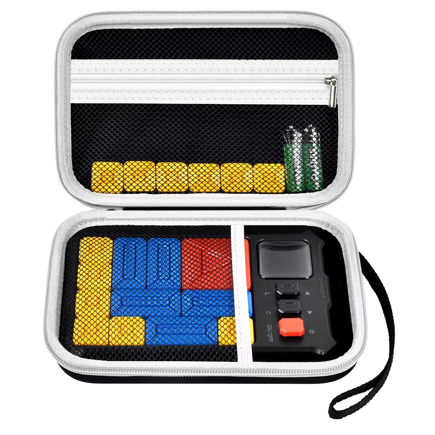 Case Compatible with Giiker Super Slide Brain Games, Brain Teaser Puzzles Organizer Storage Bag, Flow Slider Puzzle Game Holder