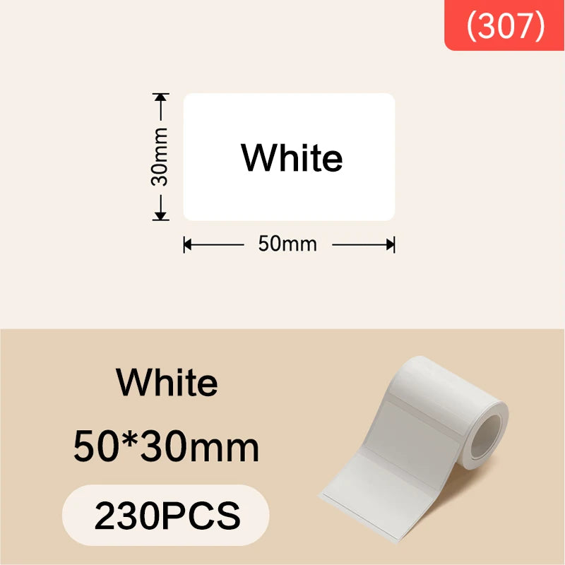 Thermal Printer Kitchen Frozen Label Paper Resistant to Low Temperatures down To-18°C Sticker Roll for B1 B21 B203 Label
