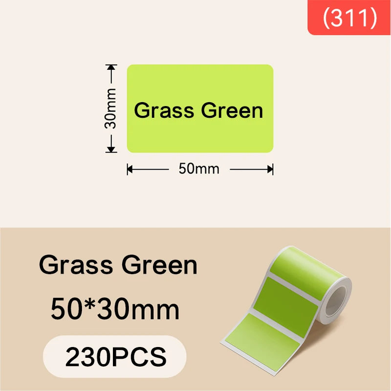 Thermal Printer Kitchen Frozen Label Paper Resistant to Low Temperatures down To-18°C Sticker Roll for B1 B21 B203 Label