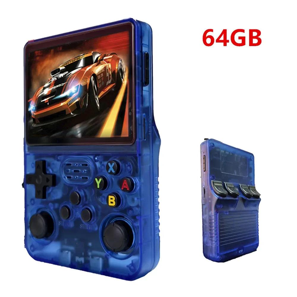 R36S Retro Handheld Video Game Console Linux System 3.5 Inch IPS Screen Portable Pocket Video Player 128GB Games Boy Gift