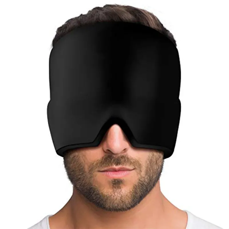 Casque de Compression Froid - Soulagement des Migraines