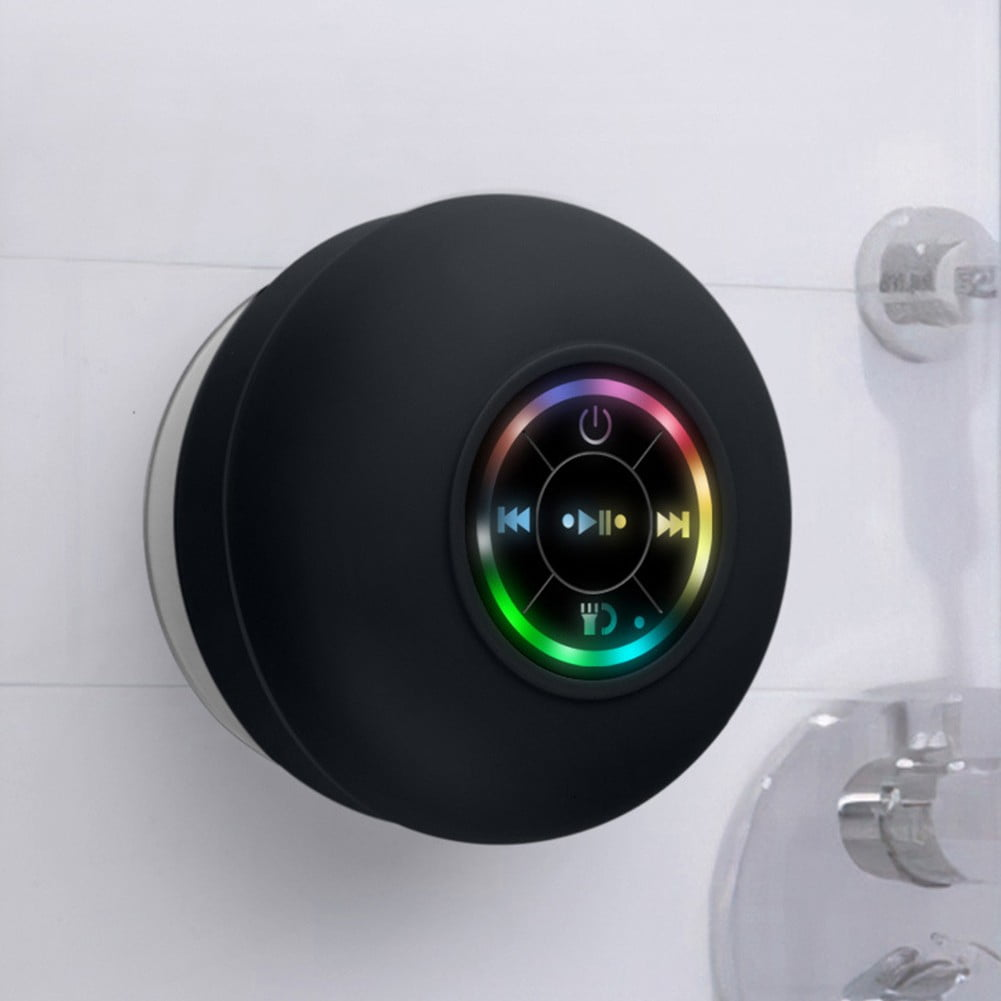 Mini Enceinte Bluetooth Étanche avec Lumière LED