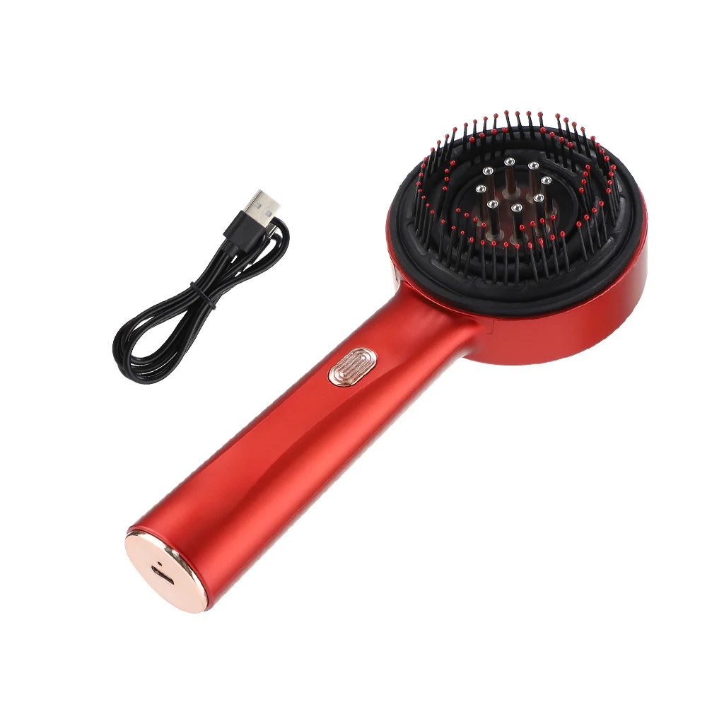 Brosse de Massage Électrique 3-en-1 pour Cuir Chevelu