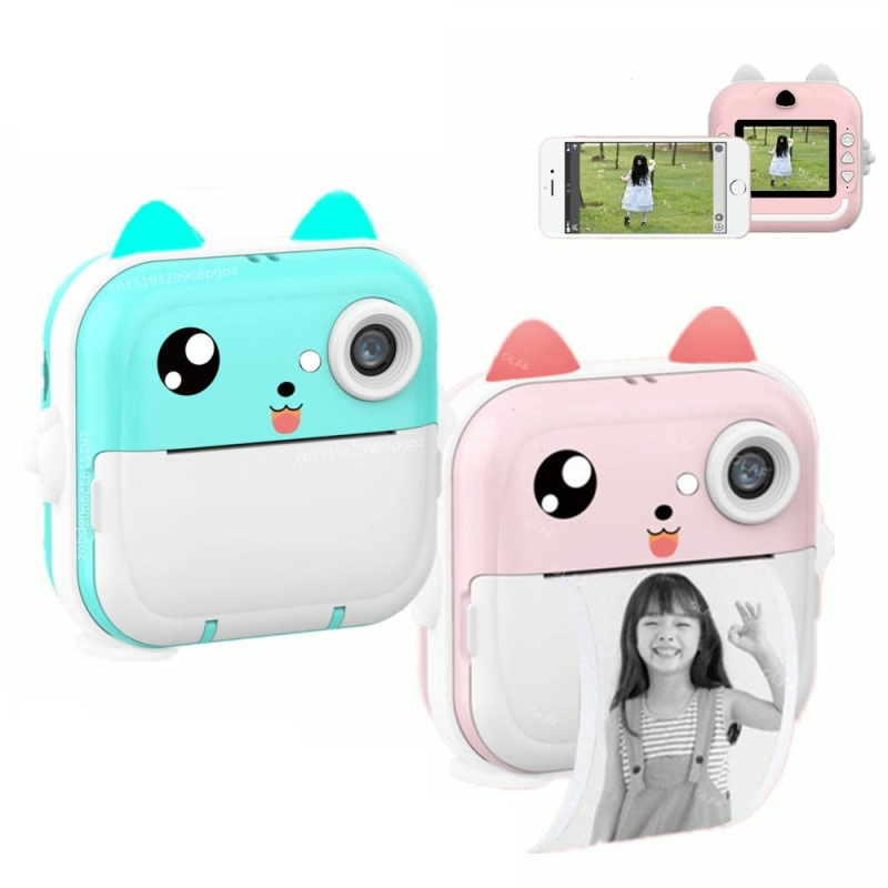 Caméra Instantanée pour Enfants 1080P HD