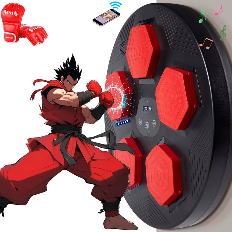 Music Boxing Machine with Bluetooth-Enabled Wall-Mounted Smart Music Boxing Machine