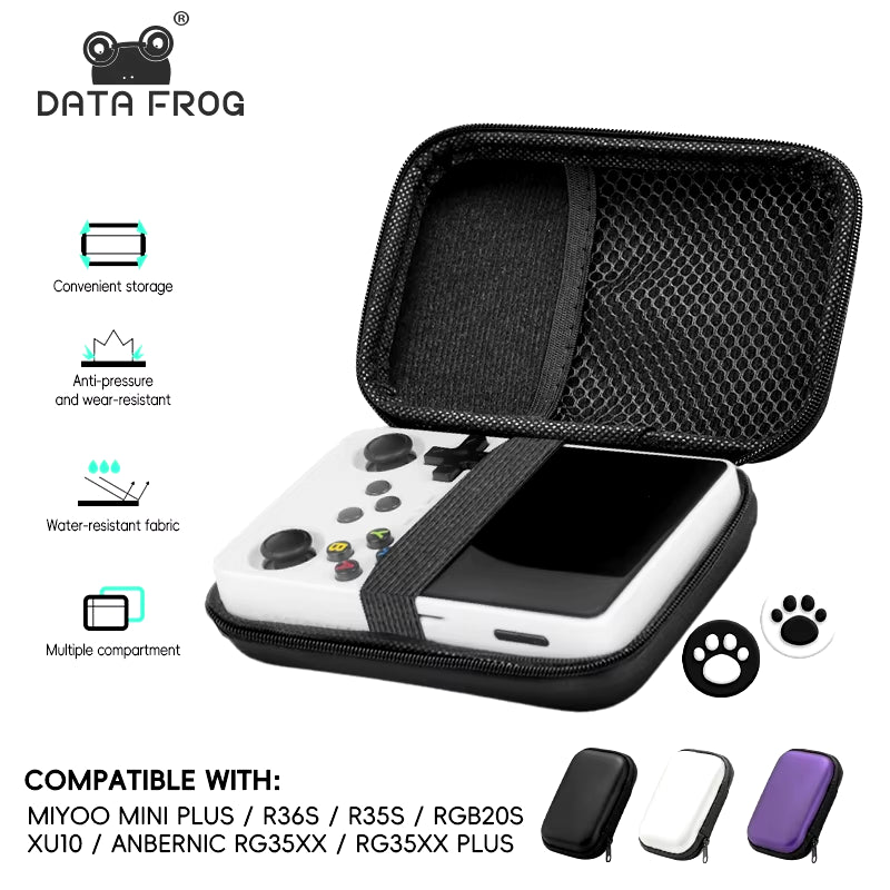 Protable Bag for RG35XX plus Case for ANBERNIC RG35XX Cover Case for R35S RGB20S Accessories for Miyoo Mini Plus