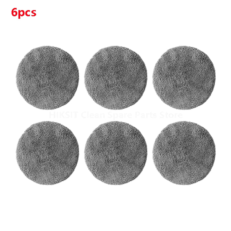 Washable Mop Pads for HUTT DDC5 DDC55 Electric Window Vacuum Cleaner MOP Cloth Rags Window Glass Cleaning Clothes Kits