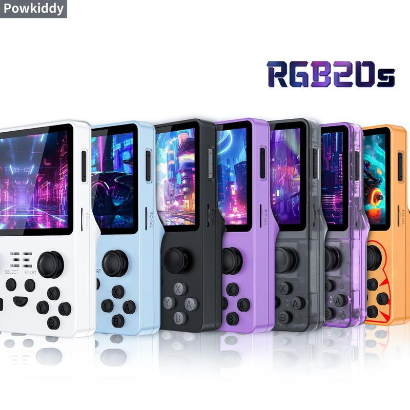 POWKIDDY Handheld Game Console, 1 Count 3.5 Inch IPS HD Screen Game Console, Rechargeable Portable Gaming Console, Gaming Console for Home & Travel