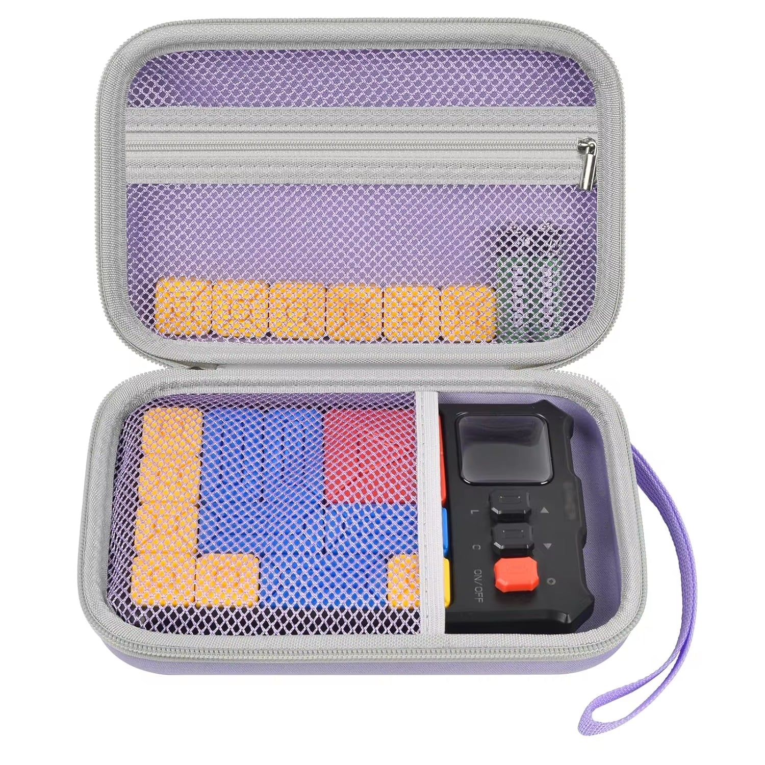 Case Compatible with Giiker Super Slide Brain Games, Brain Teaser Puzzles Organizer Storage Bag, Flow Slider Puzzle Game Holder