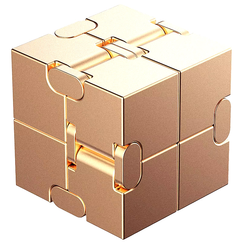Magic Cube Stress Relief Toy Infinity Cube Portable Educational Toys Decompress Relax Toys for Children Adults Christmas Gift