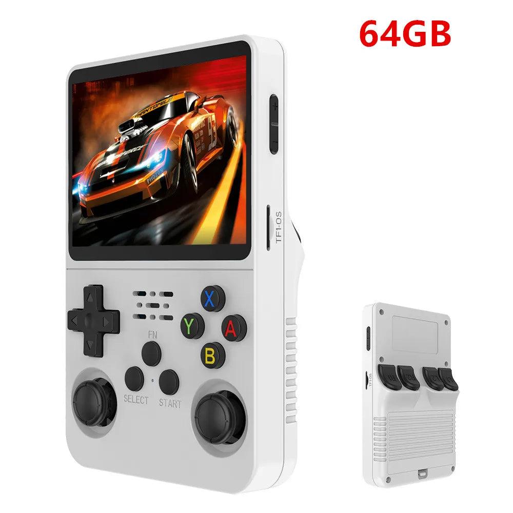 R36S Retro Handheld Video Game Console Linux System 3.5 Inch IPS Screen Portable Pocket Video Player 128GB Games Boy Gift