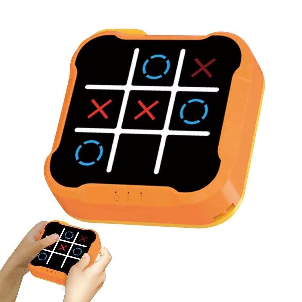 Tic-Tac-Toe Board Game Children'S Electronic Toys Chess Board Board Games Chess Board Game Chess Set Portable for Adults Kids