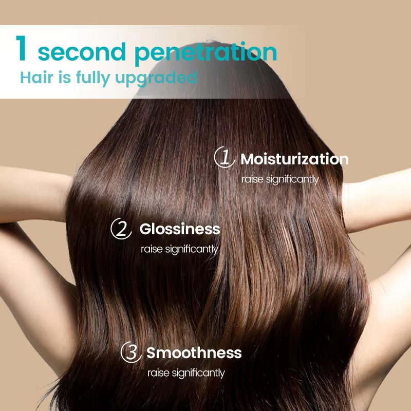 Moroccan Pure Argan Oil Hair Care Essential Oil Dye Damaged Soft Prevent Frizz Smooth Hair Long Lasting Fragrance for Woman100Ml